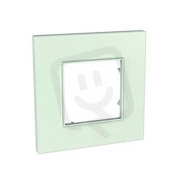 Unica Quadro Krycí rámeček jednonásobný, Green SCHNEIDER MGU2.702.17