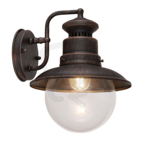Venkovní svítidlo SELLA imitace rzi 1xE27, max. 60W 230V GLOBO 3272R