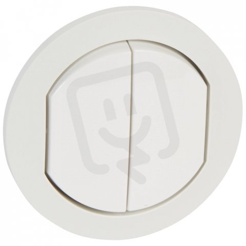 CÉLIANE IP44 KRYT SPÍNAČ DVOJITÝ LEGRAND 067802