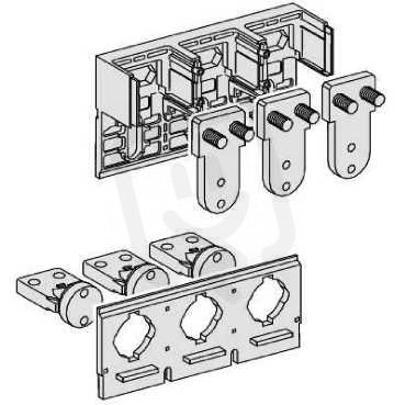 Schneider 33610 Připojovací přední přívody, 1250 A 4P horní