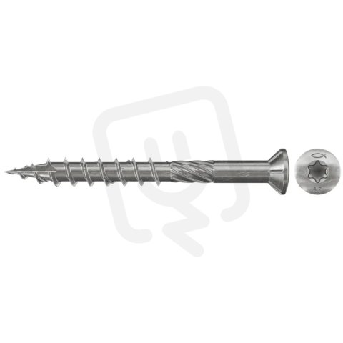 Terasový vrut z nerezové oceli FTS-ST 5,0 x 70 A2P 100 drážka TX FISCHER 660610