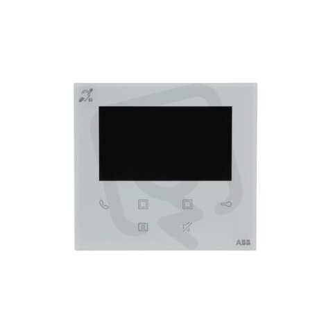 Videotelefon domovní 4,3'' Wi-Fi nástěnný,s indukční smyčkou M22403-W ABB