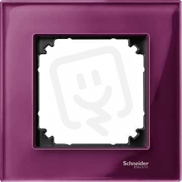 Schneider MTN4010-3206 Rámeček 1násobný M-Elegance Ruby Red