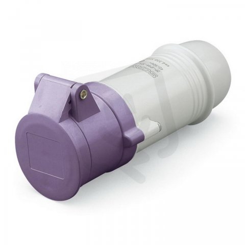 SCAME 330.3209 Zásuvka(spojka)kabelová IEC309 do 50V-3P,32A,20-25 V,IP44