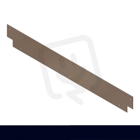 Modul2000 zakončovací lišta 3, 800mm