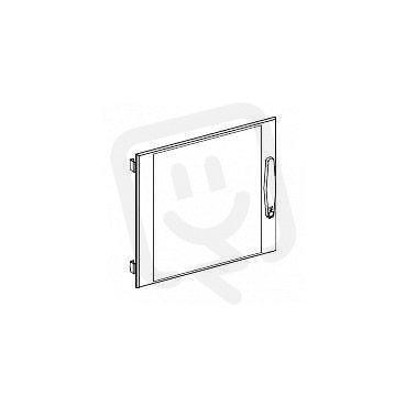 Schneider 08092 Průhledné dveře Prisma G pack, 9 výšk. dílců