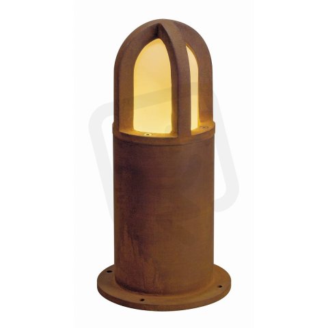 RUSTY CONE 40 venkovní stojací lampa TC-DSE IP54 kulatá rezavé ocel 15/40cm 11 W