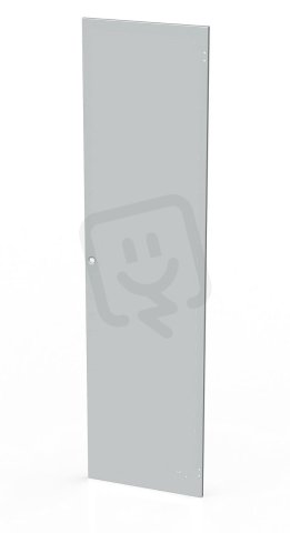 Dveře plechové pro LC-50, 45U, šířky 600, plné, RAL 7035, 1-bodový zámek