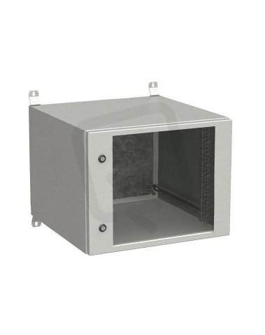 Rozvadeč nástěnný venkovní LC-20 9U 600x600 dveře sklo 2x1bod.zámek