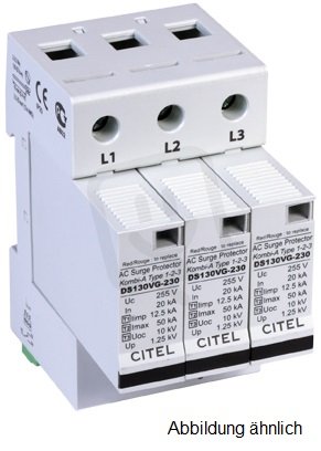 Přepěťová ochrana 1+2+3 AC DS 133VGS-230 TNC CITEL 571583