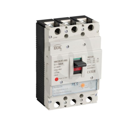 Kompaktní jistič KMCCB-RT-160A KANLUX 37282