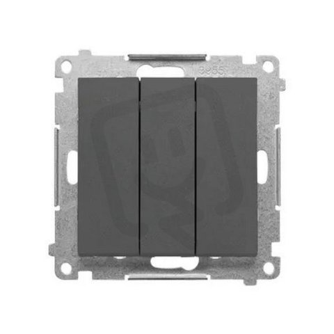 TW31L.01/116 Spínač 3 násobný s LED pods