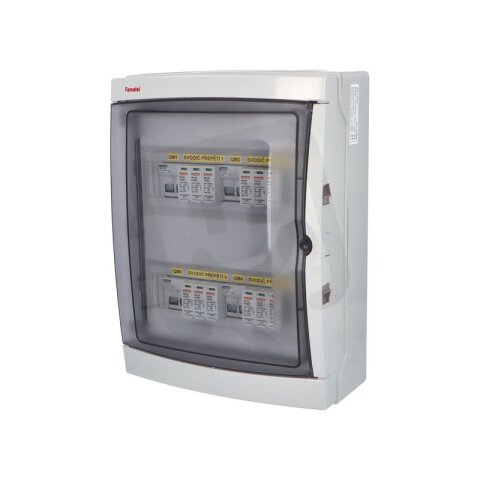 Fotovoltaická rozvodnice SolarBOX pro 4 stringy IP65, DC, 1000V FAMATEL fr031L
