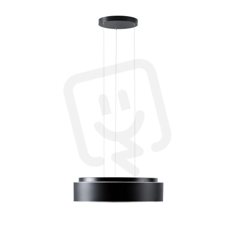 Závěsné LED svítidlo se skleněným stínidlem ERIS LEC4 48W IP40 DALI 4K černá
