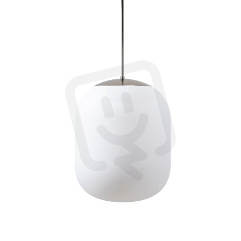 Závěsné LED svítidlo se skleněným stínidlem TANIA P2 HP 59W IP40 DALI 3K chrom