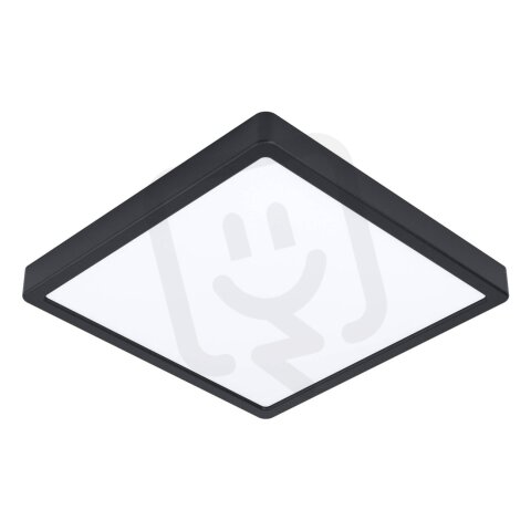 Přisazené svítidlo FUEVA 5 LED 285X285 černá 4000K 20,5W IP44 EGLO 30762