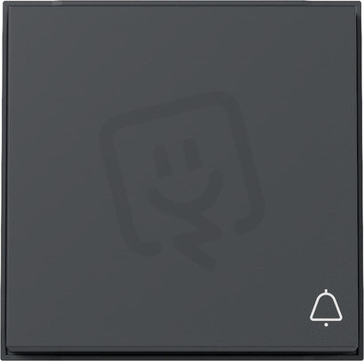 Kolébka se symbolem zvonku TX_44 (IP44) antracit GIRA 328667