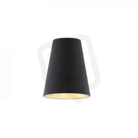 CONNY 25/30 stolní stínidlo Polycotton černá/bílé PVC max. 23W RENDL R14534