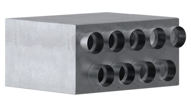 Systémy rozvodu vzduchu STIEBEL ELTRON, LVS 90 VT 9E, 9 přípojek 206573