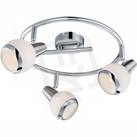 Bodové svítidlo KARDE chrom 3xE14 LED 3W 230V, 300lm, 3000K GLOBO 56038-3
