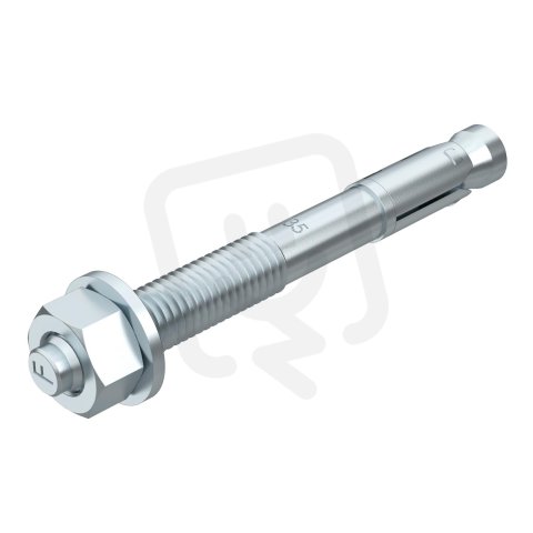 OBO BZ10-100-120/180 Kotva BZ, M10x180mm, Ocel, galv. zinek, DIN EN 12329