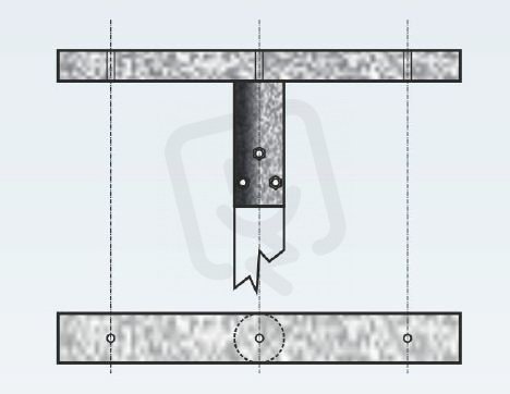 KR 1/60 držár pro reflektory AMAKO 2210000060
