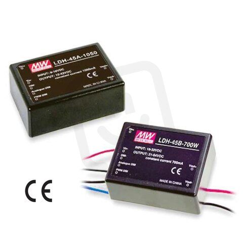MEAN WELL LDH-45B-350 DC-DC Proudový stmívatelný p