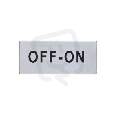 Lovato LPXAGB210 Štítek ''ON-OFF''