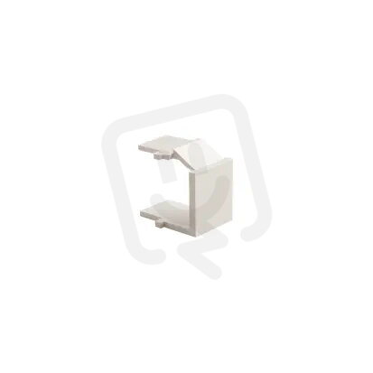 Záslepka otvoru kontaktu RJ45/RJ12 do krytu telekomunikačných zásuvek krémová