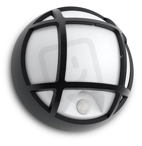 Philips 173193016 Eagle IR SVÍTIDLO VENKOVNÍ LED 3,5W 320lm 2700K IP44, černá