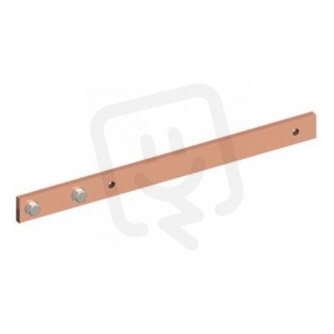 ZX1074 Přípojnice Cu 40x10mm š.5 1x spoj set ABB 2CPX041940R9999