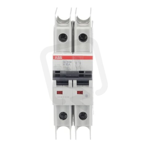 ABB SU202M-K10 jistič char. K 10kA 10A 2P  dle UL489 a CSA 22.2 No. 5