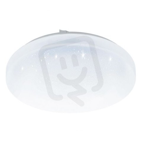 Stropní svítidlo FRANIA-A LED d300 bílá krystal efekt 12W IP44 EGLO 98294