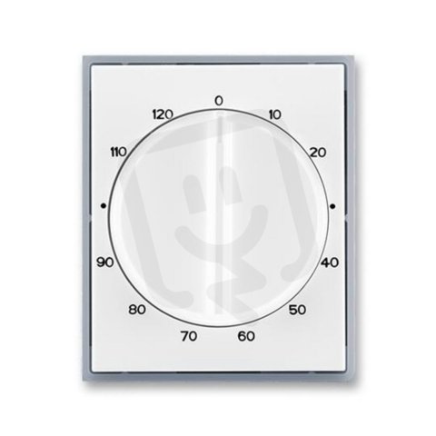 Kryt ovladače časového mechanického 3294E-A00160 04 bílá/ledová šedá Element ABB