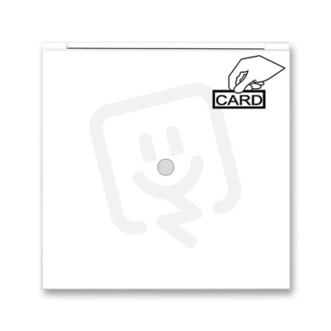 Kryt vypínače kartového s průzorem 3559M-A00700 03 bílá Neo ABB