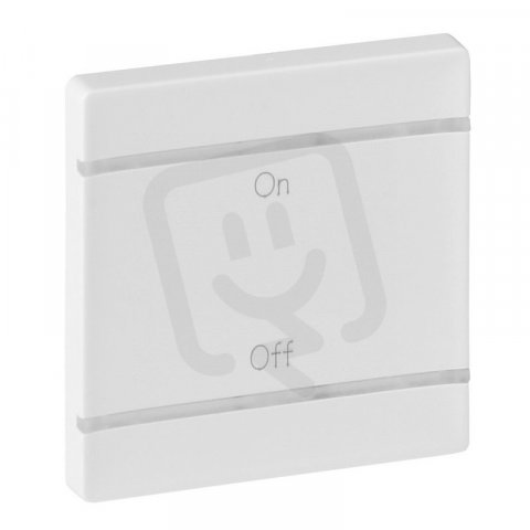 VALENA LIFE KRYT PRO MYHOME_UP ON/OFF 2MODULOVÝ BÍLÝ LEGRAND 755170