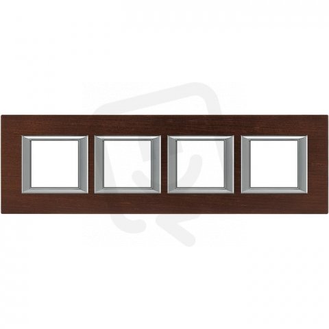 Legrand HA4802M4HLWE BTAX Rámeček2+2+2+2 HOR. WENGE