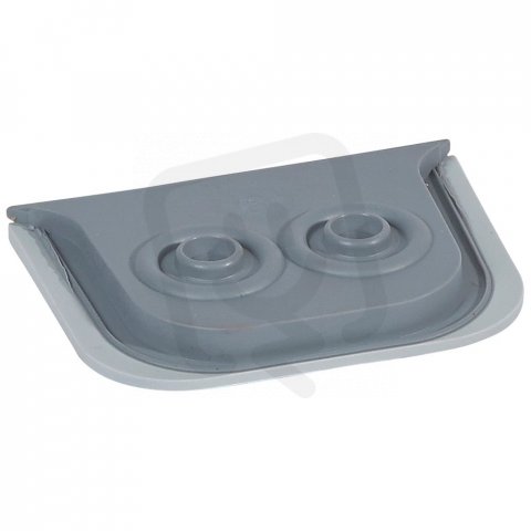 PLEXO KABELOVÁ PRŮCHODKA 2X16MM ŠEDÁ LEGRAND 069599