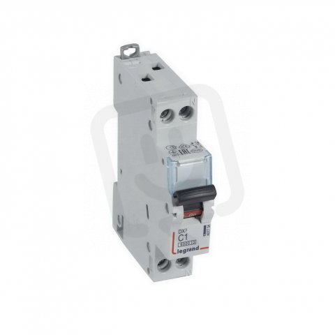 DX3 JISTIČ, 1+N PÓLOVÝ, CHAR. C,1A 6/10 KA LEGRAND 407734
