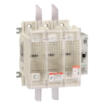 DISCONNECT SWITCH FUSIBLE 600V 200A 3P SCHNEIDER GS2MU3N