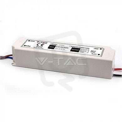 LED Plastic SLIM Power Supply 60W IP67 12V, VT-22065 V-TAC SKU3252