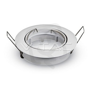 GU10 Housing Round White,  VT-779