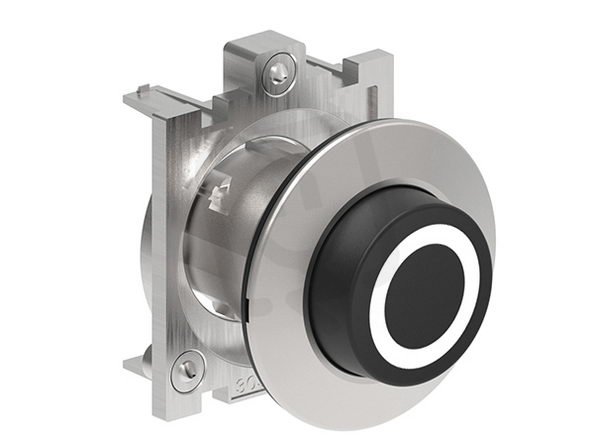 Tlačítkový ovladač, s návratem,  ?30mm z