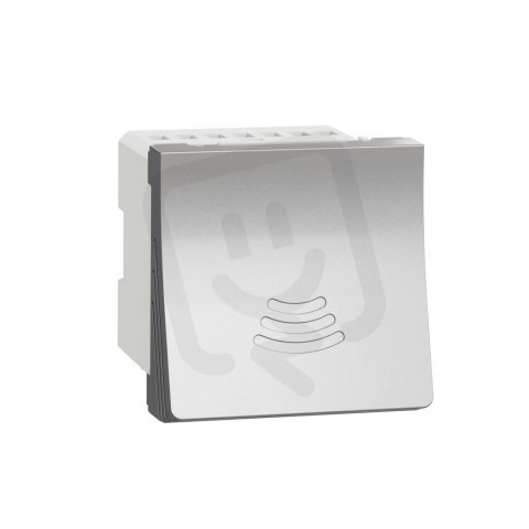 NOVÁ UNICA Elektronický dveřní zvonek, 2M, Aluminium SCHNEIDER NU378630