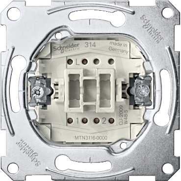 Merten Mechanismus přepínače střídavého řazení 6, 10A SCHNEIDER MTN3116-0000