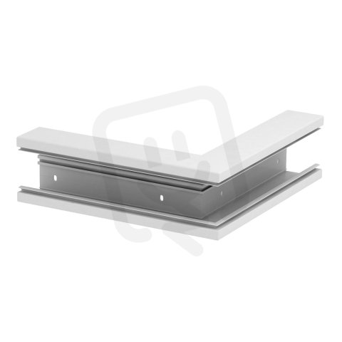 Vnější roh OBO GK-A70110RW pro kanál Rapid 80 70x110mm čistě bílá