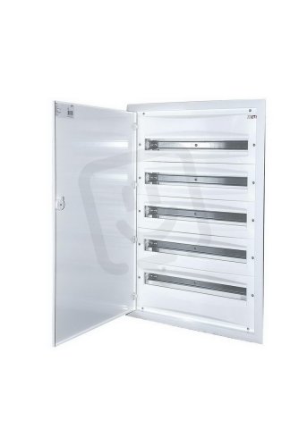 Zapuštěná rozvodnice s plechovými dvířky ERP24-5 120M (5x24) IP40 ETI 001101296