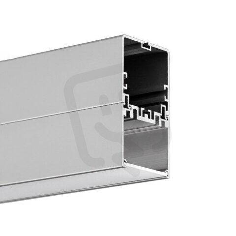 LED hliníkový profil KLUŚ 4050-W stříbrná 3m /18051_3m/ ALUMIA A18051A_3