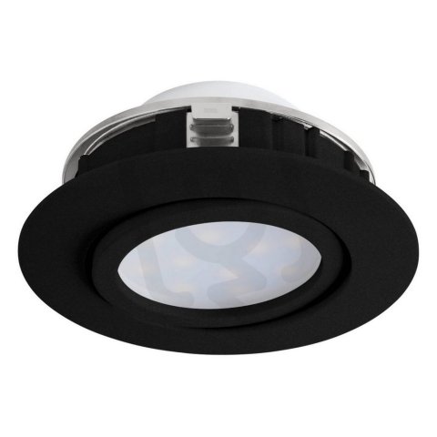 Zápustné svítidlo PINEDA LED d84 černá 5,5W IP20 EGLO 900748
