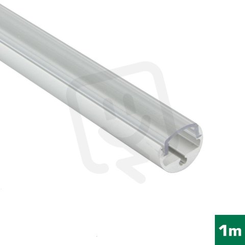 FKU25-1M-EL AL profil FKU25 I pro LED, s plexi, 1m, elox FK TECHNICS 4731098-S